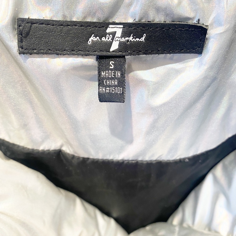 7 For All Man Kind Holographic Puffer - Picture 13 of 17